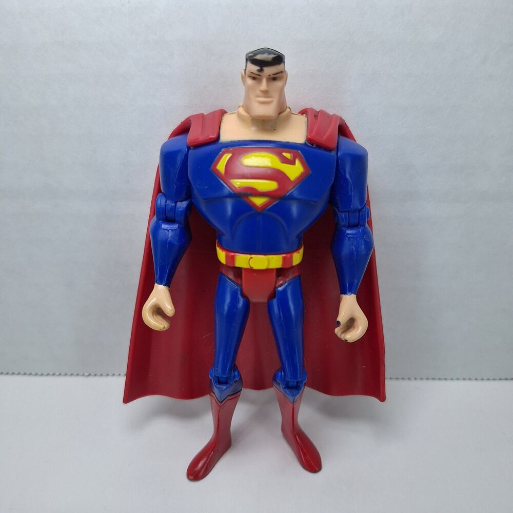Vintage Mattel DC Universe Justice League Unlimited Superman Action Figure Toy